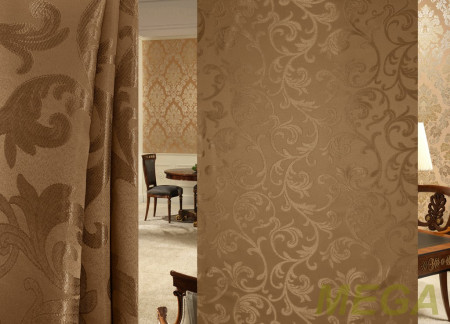 Ткани портьерные Однотон Жаккард HT5056-3007-2/150 P Jak