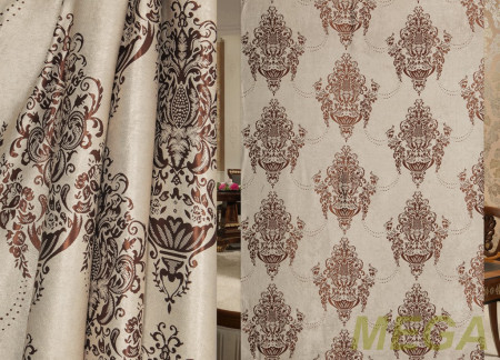 Ткани портьерные Жаккард Блэкаут JL BKJ-673-23/280 Bl