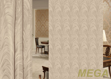 Ткани портьерные Однотон Жаккард ZG 217-34/155