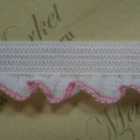 Резинка рюшевая  вязаная 15мм в Калуге