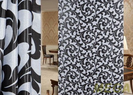 Ткани портьерные Жаккард Блэкаут JL BKJ-1015-102/280 Bl