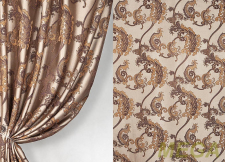 Ткани портьерные Многоцвет Жаккард KDY KW040-17/280 PJak