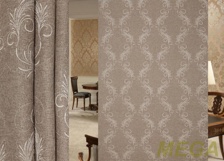 Ткани портьерные Печать Блэкаут HNY FPF1003-HT621-03/280 BlPech