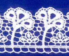 Кружево № 4005480 шир 40мм(уп.9м)
